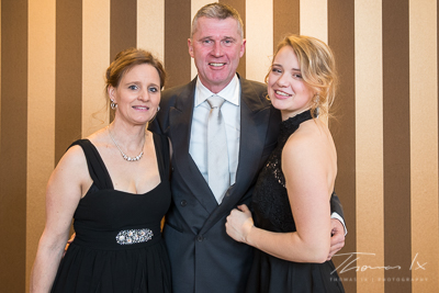Olympiasieger Andreas Dibowski mit Frau Susanna und Tochter Alina (Foto: Thomas lx)